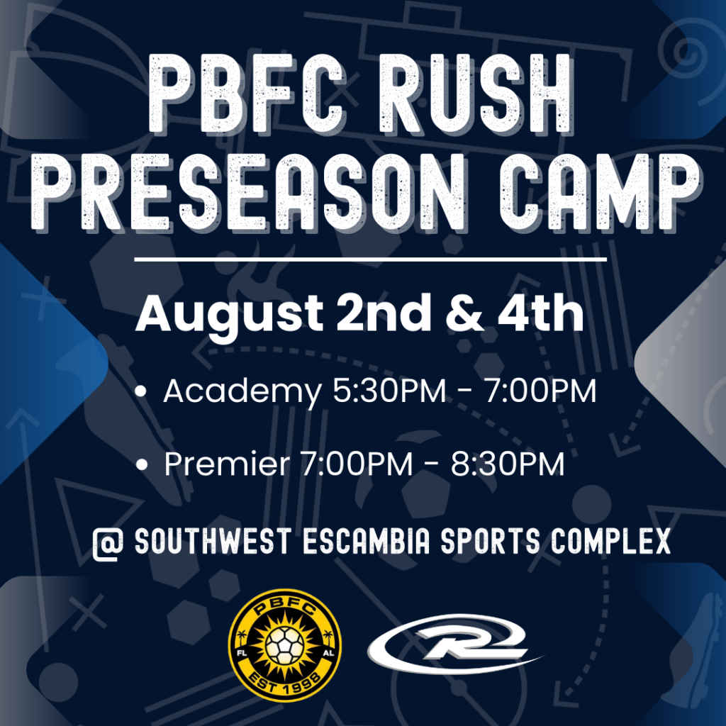 PBFC Rush Preseason Academy and Premier Camp